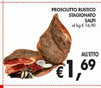 Supermercato Coal Prosciutto rustico stagionato salpi offerta