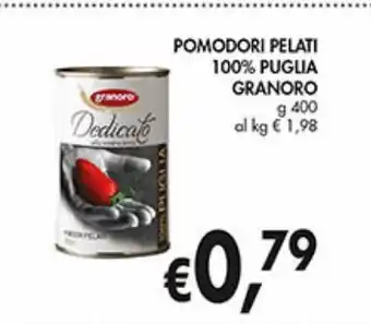 Pomodori pelati 1005 puglia 400g granoro