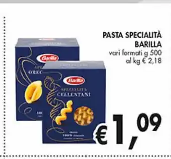 Supermercato Coal Pasta specialità 500g barilla offerta