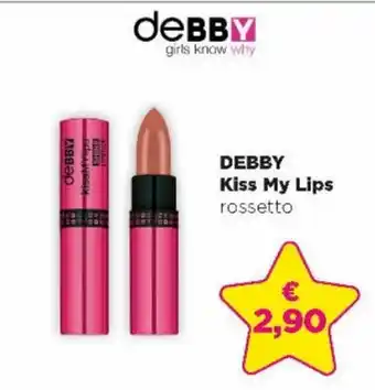 Acqua & Sapone Debby Kiss My Lips rossetto offerta
