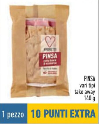 Conad Pinsa vari tipi take away 140 g offerta