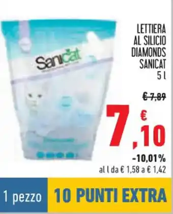 Sanicat Lettiera Al Silicio Diamonds 5 l