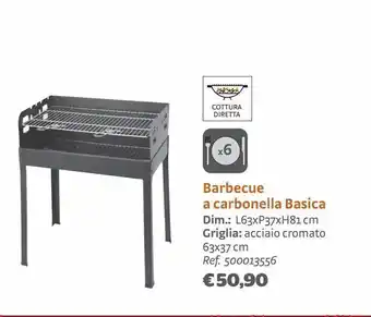 Bricocenter Barbecue a carbonella basica offerta
