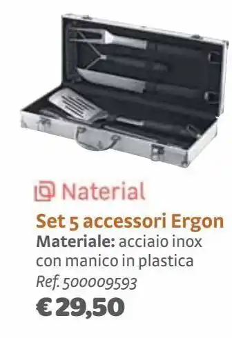 Set 5 accessori ergon