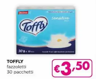 Acqua & Sapone Toffly fazzoletti 30 pacchetti offerta