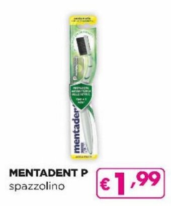 Acqua & Sapone Mentadent P spazzolino offerta