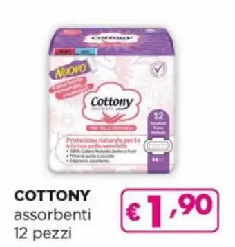 Acqua & Sapone Cottony assorbenti 12 pezzi offerta