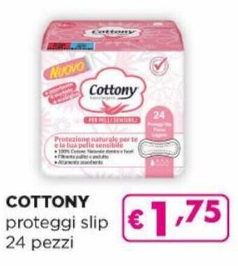 Acqua & Sapone Cottony proteggi slip 24 pezzi offerta