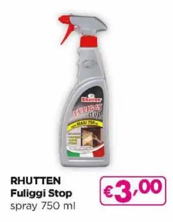 Acqua & Sapone Rhutten Fuliggi Stop spray 750 ml offerta
