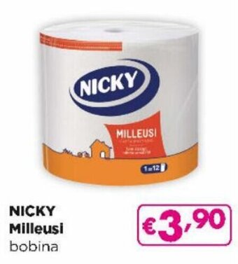 Acqua & Sapone Nicky Milleusi bobina offerta