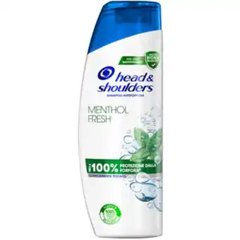 Head & shoulders shampoo antiforfora menthol fresh 225 ml