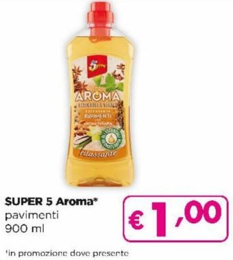 Acqua & Sapone Super 5 Aroma* pavimenti 900 ml offerta