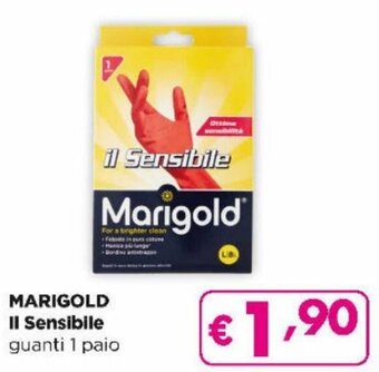Acqua & Sapone Marigold II Sensibile guanti 1 paio offerta