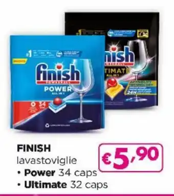 Acqua & Sapone finish lavastoviglie Power 34 caps/Ultimate 32 caps offerta