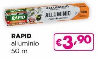 Acqua & Sapone Rapid alluminio 50 m offerta