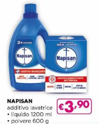 Napisan additivo lavatrice/liquido 1200 ml/polvere 6000 g