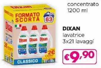 Acqua & Sapone Dixan lavatrice 3 x 21 lavaggi offerta