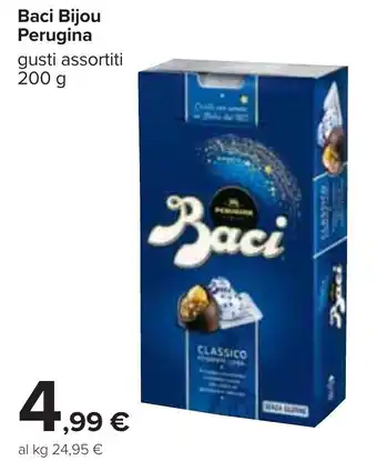 Carrefour Perugina Baci Bijou gusti assortiti 200 g offerta