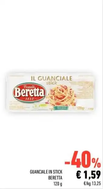 Conad Beretta Guanciale in Stick 120 g offerta
