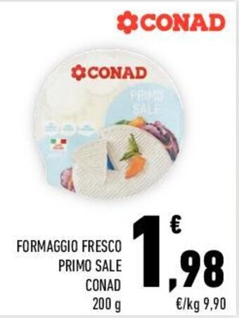 Conad Conad Primo Sale Formaggio Fresco 200 g offerta