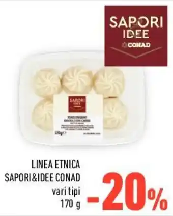 Conad Conad Sapori & Idee Linea Etnica vari tipi 170 g offerta