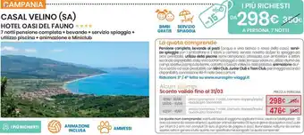 Casal Velino (SA) Hotel Oasi Del Fauno