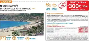 Nicotera Sayonara Club Hotel Villaggio