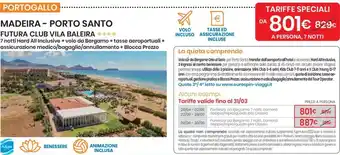 Madeira - Porto Santo Futura Club Vila Baleira