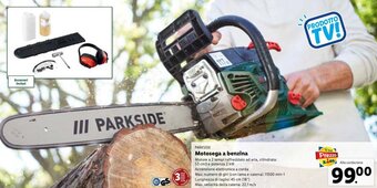 Lidl Parkside Motosega A Benzina offerta