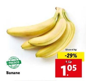 Lidl Banane offerta