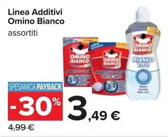 Carrefour Omino Bianco Linea Additivi assortiti offerta