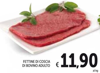 Spazio Conad Fettine di Coscio di Bovino Adulto offerta