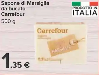 Carrefour Sapone di Marsiglia da bucato 500 g