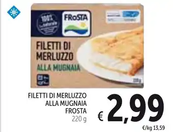Frosta Filetti di Merluzzo Alla Mugnaia 220 g