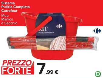Carrefour Carrefour Sistema Pulizia Completo offerta