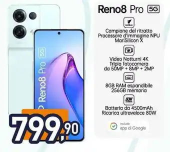 Unieuro Oppo Reno8 Pro 5G offerta