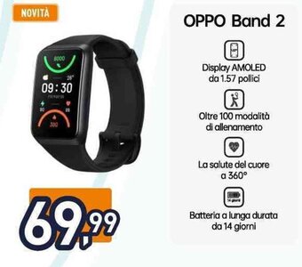 Unieuro Oppo Band 2 offerta