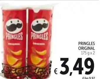 Spazio Conad Pringles Original 175 g x 2 offerta