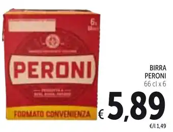 Spazio Conad Peroni Birra 66 cl x 6 offerta