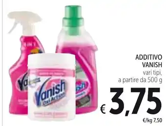 Spazio Conad Vanish Additivo Vari Tipi A Partire da 500 g offerta