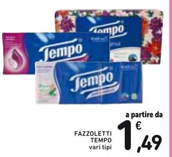 Spazio Conad Tempo Fazzoletti offerta