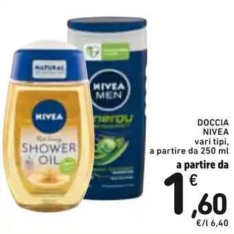 Spazio Conad Nivea Doccia Vari Tipi A Partire da 250 ml offerta
