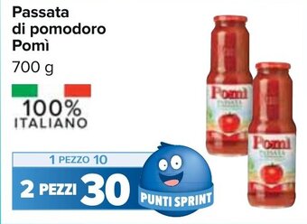 Carrefour Pomì Passata di pomodoro 700 g offerta
