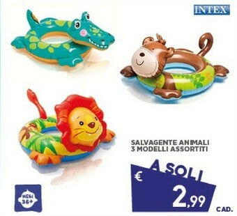 Intex Savagente Animali