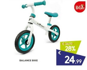 Bimbo Store Sun & Sport Balance Bike offerta