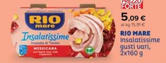 Carrefour Rio Mare Insalatissime gusti vari 2x160 g offerta