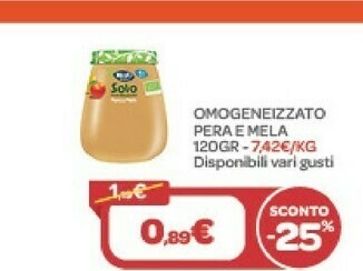 Bimbo Store Hero Omogeneizzato Pera E Mela offerta