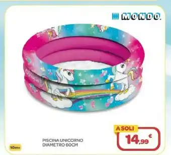 Bimbo Store Mondo Piscina Unicorno Diametro offerta