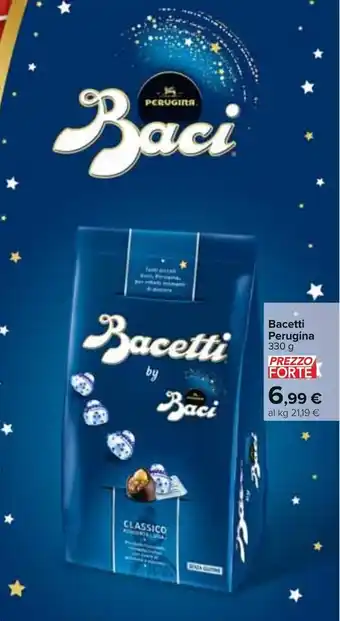 Carrefour Perugina Bacetti 330 g offerta
