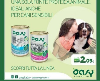 L´Isola dei Tesori Una Sola Fonte Proteica Animale, Ideali Anche Per Cani Sensibili offerta